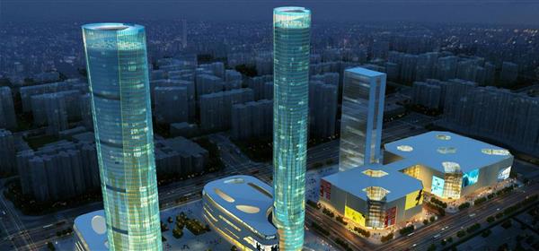 超高層管樁應用標志建筑——龍之夢城